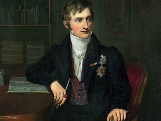 Princ Johann; portrét Carla Christiana Vogela von Vogelstein