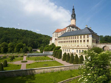 Schloss Weesenstein mit Park