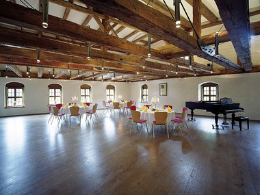 Grand Hall at Weesenstein Castle