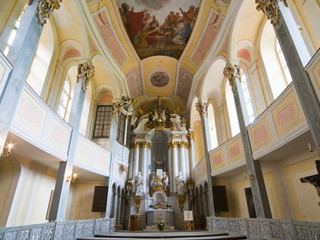 In der evangelisch-lutherischen Schlosskapelle können Sie kirchlich heiraten.